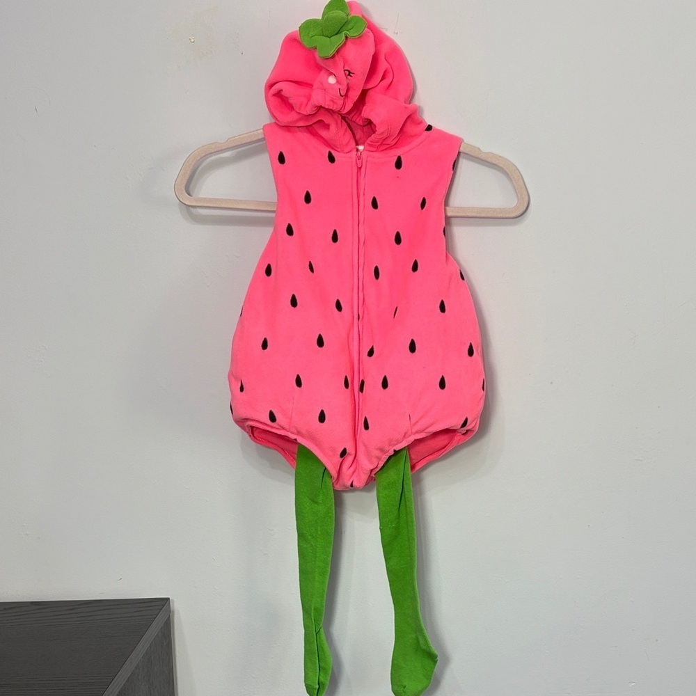 Carter’s Pink and Green Kids Strawberry Halloween Costume
